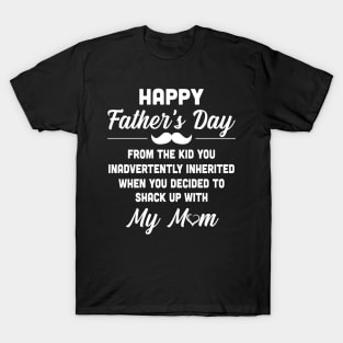 Happy Father_s day From The Kid Gift For Dad Shirt T-Shirt